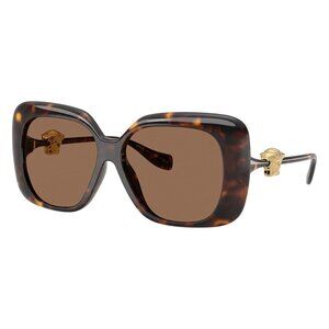 NEW VERSACE SUNGLASSES, VE4499U 10873 HAVANA WOMEN EYEWEAR VE4499U 108/73